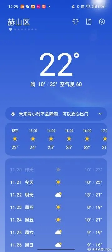 赫山区天气预报，冷暖先知，生活更从容